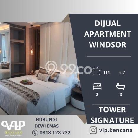 Hunian Apartemen High-Class untuk Dijual di Jakarta Barat dengan 2 BR & 3 Kamar Mandi Hunian Apartemen High-Class untuk Dijual di Jakarta Barat dengan 2 BR & 3 Kamar Mandi