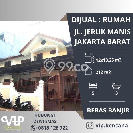 Rumah Mewah LB 212m2 Siap Pakai Desain Elegan di Duri Kepa, Jakarta Barat Rumah Mewah LB 212m2 Siap Pakai Desain Elegan di Duri Kepa, Jakarta Barat