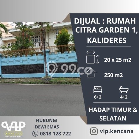 Dijual Rumah Mewah Elegan Dengan View Eksklusif di Citra Garden, Jakarta Barat Dijual Rumah Mewah Elegan Dengan View Eksklusif di Citra Garden, Jakarta Barat