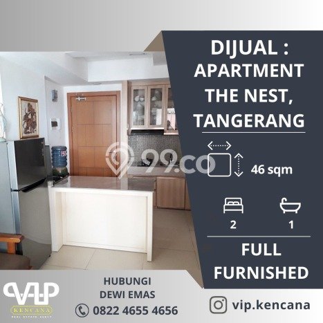 Untuk Dijual Apartemen Strategis di Karang Tengah Tangerang 2 Kamar Tidur Untuk Dijual Apartemen Strategis di Karang Tengah Tangerang 2 Kamar Tidur