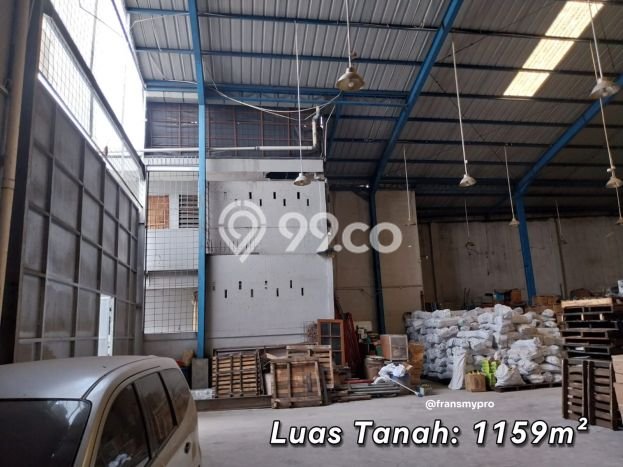 Gudang Dijual di Jakarta Barat LT 1159m2 & LB 1500m2 Lokasi Terbaik! Gudang Dijual di Jakarta Barat LT 1159m2 & LB 1500m2 Lokasi Terbaik!