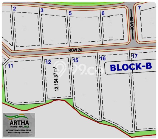 Kavling Tanah Dijual di Karawang Barat Karawang Spesifikasi 13154m2 Kavling Tanah Dijual di Karawang Barat Karawang Spesifikasi 13154m2