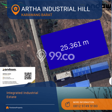 Kavling Tanah di Karawang Barat Dijual Luas 25361m2 Legalitas - Kavling Tanah di Karawang Barat Dijual Luas 25361m2 Legalitas -
