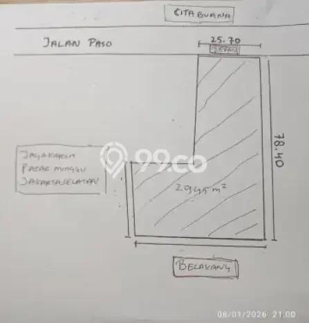 Tanah Siap Pakai Disewakan di Cilandak, Jakarta Selatan, Luas 2945m2 Tanah Siap Pakai Disewakan di Cilandak, Jakarta Selatan, Luas 2945m2