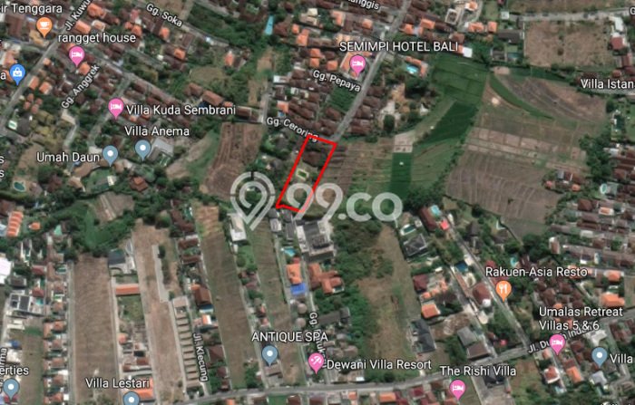 Dijual Tanah Lokasi Umalas, Badung Seluas 2179m2 Dijual Tanah Lokasi Umalas, Badung Seluas 2179m2