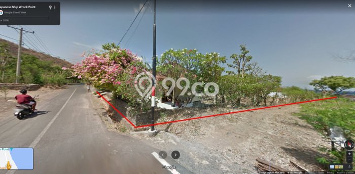 Lahan untuk Dijual di Amed Karangasem Luas 3790m2 Lahan untuk Dijual di Amed Karangasem Luas 3790m2