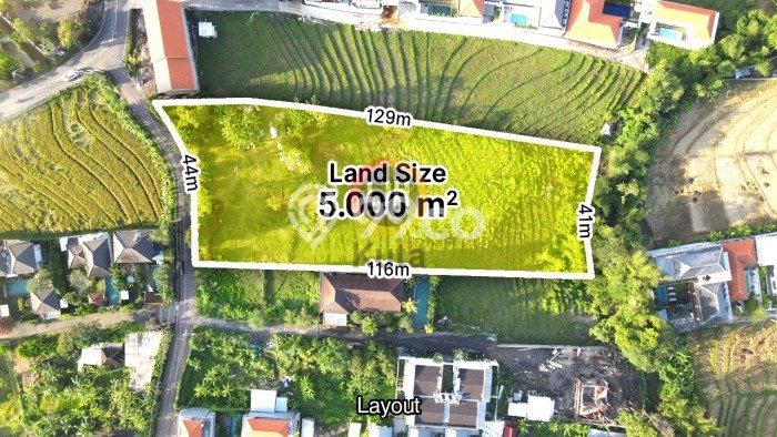 Tanah Siap Bangun Dijual di Badung Punya Luas 5000m2 Tanah Siap Bangun Dijual di Badung Punya Luas 5000m2