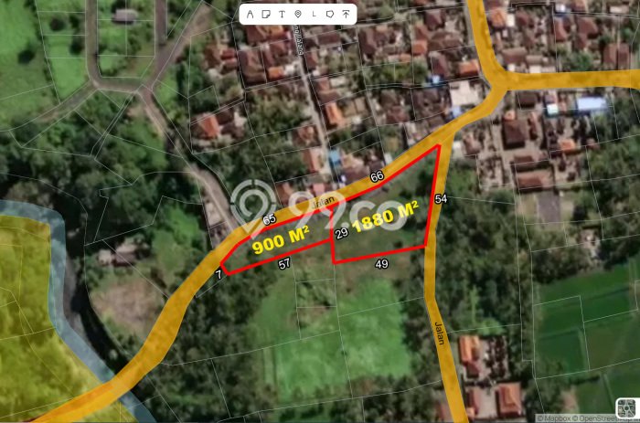 Untuk Dijual Tanah 2789m2 di Saba, Gianyar Untuk Dijual Tanah 2789m2 di Saba, Gianyar