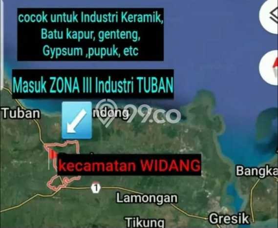 PROSPEKTIF! Tanah di Widang, Luas 40000m2m², Lokasi Strategis PROSPEKTIF! Tanah di Widang, Luas 40000m2m², Lokasi Strategis