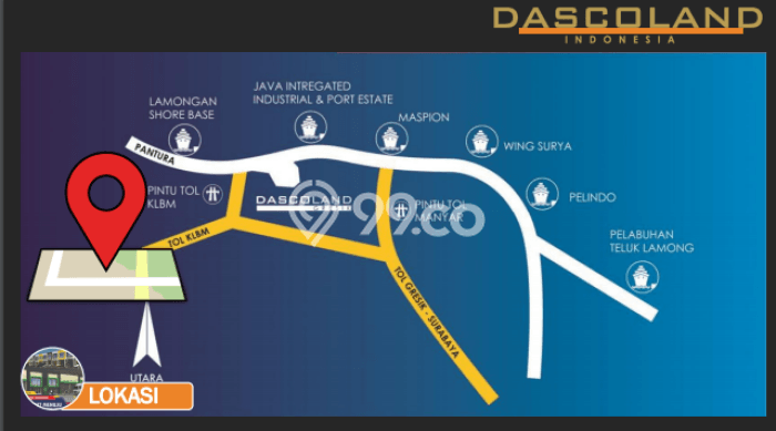Unit Gudang Dijual di Manyar Gresik 402m2 Unit Gudang Dijual di Manyar Gresik 402m2