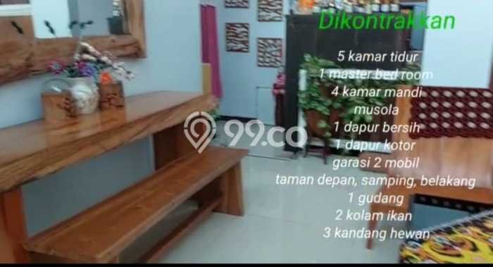 Jarang Ada! Rumah Sewa 4 Kamar Bagus Siap Huni Gresik Kota Jarang Ada! Rumah Sewa 4 Kamar Bagus Siap Huni Gresik Kota