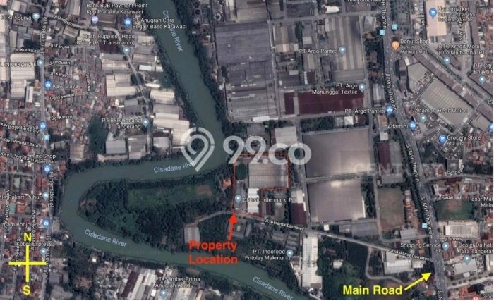 Pabrik Dijual di Prime Area Tangerang Luas 12261m2 Pabrik Dijual di Prime Area Tangerang Luas 12261m2
