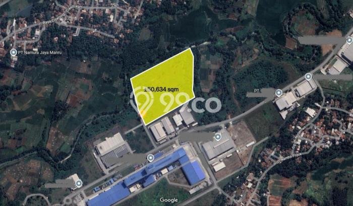 Tanah Investasi Dijual di Bekasi Punya Luas 50632m2 Tanah Investasi Dijual di Bekasi Punya Luas 50632m2
