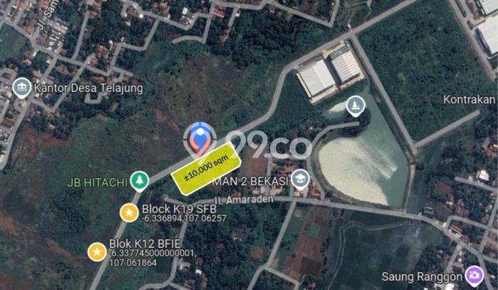 Kavling Tanah untuk Dijual di Bekasi, Bekasi, Luas 10000m2 Kavling Tanah untuk Dijual di Bekasi, Bekasi, Luas 10000m2