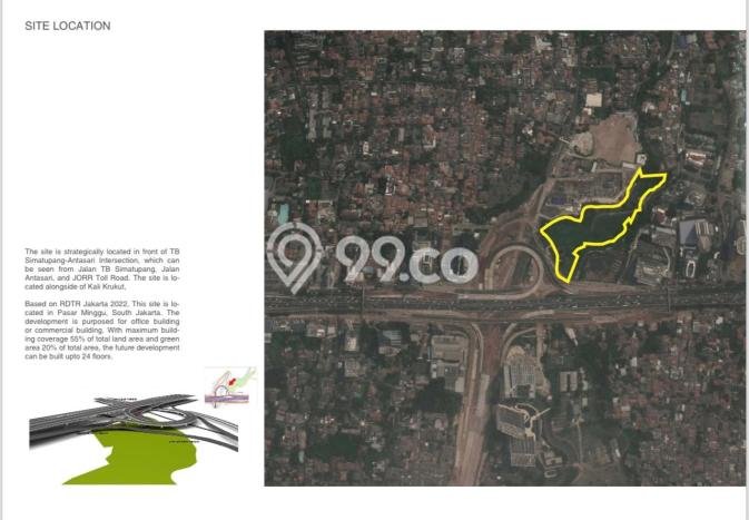Tanah Dijual Area Strategis di TB Simatupang Jakarta Selatan 25000m2 Tanah Dijual Area Strategis di TB Simatupang Jakarta Selatan 25000m2