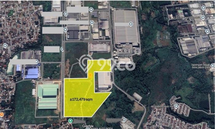 Tanah Kavling Dijual di Bekasi dengan Spesifikasi 172479m2 Tanah Kavling Dijual di Bekasi dengan Spesifikasi 172479m2