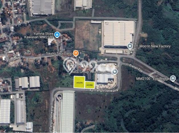 Tanah Dijual Lokasi Strategis di Bekasi dengan Luas 6476m2 Tanah Dijual Lokasi Strategis di Bekasi dengan Luas 6476m2