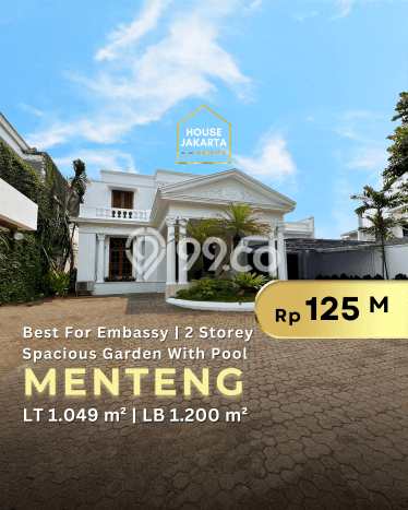 Dijual Rumah Elit Exclusive di Menteng, Jakarta Pusat Dijual Rumah Elit Exclusive di Menteng, Jakarta Pusat