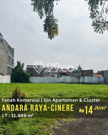 Tanah Dijual di Jakarta Selatan Seluas 11499m2 Strategis Tanah Dijual di Jakarta Selatan Seluas 11499m2 Strategis
