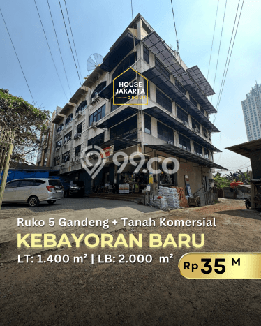 Ruko Dijual Lokasi Emas di Kebayoran Baru Luas 2000m2 Ruko Dijual Lokasi Emas di Kebayoran Baru Luas 2000m2