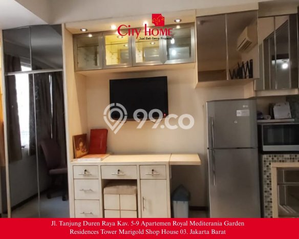 Apartemen Sewa 1 Kamar Murah Siap Huni di Jakarta Barat, Luas 26m2 Apartemen Sewa 1 Kamar Murah Siap Huni di Jakarta Barat, Luas 26m2