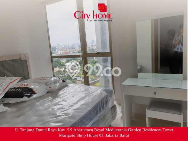 Apartemen Disewakan 2 Kamar Murah Siap Huni di Jakarta Barat, Luas 50m2 Apartemen Disewakan 2 Kamar Murah Siap Huni di Jakarta Barat, Luas 50m2