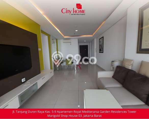 Apartemen Disewakan 2 Kamar Hemat Siap Huni di Jakarta Barat, Luas 77m2 Apartemen Disewakan 2 Kamar Hemat Siap Huni di Jakarta Barat, Luas 77m2
