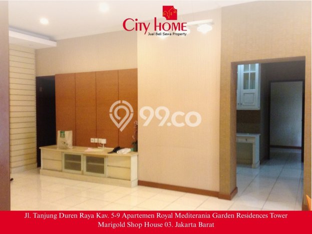 Apartemen Nyaman untuk Disewa, 3 Kamar di Jakarta Barat Apartemen Nyaman untuk Disewa, 3 Kamar di Jakarta Barat