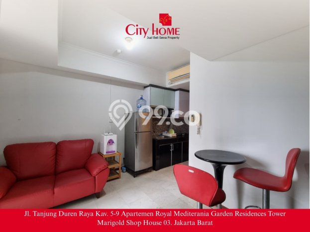 Apartemen Minimalis untuk Disewa, 1 Kamar di Jakarta Barat Apartemen Minimalis untuk Disewa, 1 Kamar di Jakarta Barat