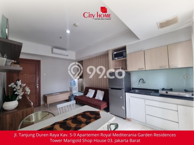 Apartemen Minimalis untuk Disewa, 2 Kamar di Jakarta Barat Apartemen Minimalis untuk Disewa, 2 Kamar di Jakarta Barat
