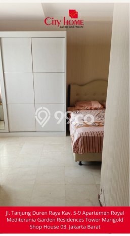 Apartemen Nyaman untuk Disewa, 2 Kamar di Jakarta Barat Apartemen Nyaman untuk Disewa, 2 Kamar di Jakarta Barat