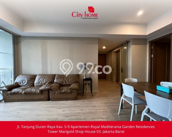 Apartemen Sewa 3 Kamar Murah Siap Huni di Jakarta Barat, Luas 135m2 Apartemen Sewa 3 Kamar Murah Siap Huni di Jakarta Barat, Luas 135m2