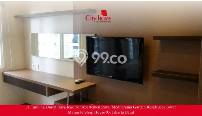 Siap Huni Apartemen di Jakarta Barat 1 Kamar & 1 Kamar Mandi, Luas 26m2 Siap Huni Apartemen di Jakarta Barat 1 Kamar & 1 Kamar Mandi, Luas 26m2