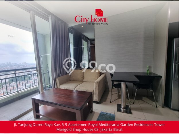 Apartemen Sewa 1 Kamar Murah Siap Huni di Jakarta Barat, Luas 44m2 Apartemen Sewa 1 Kamar Murah Siap Huni di Jakarta Barat, Luas 44m2