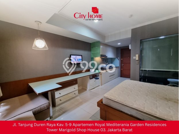 Apartemen Minimalis untuk Disewa, 1 Kamar di Jakarta Barat Apartemen Minimalis untuk Disewa, 1 Kamar di Jakarta Barat
