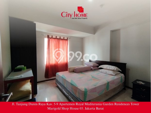 Apartemen Nyaman untuk Disewa, 2 Kamar di Jakarta Barat Apartemen Nyaman untuk Disewa, 2 Kamar di Jakarta Barat