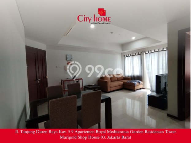 Apartemen Nyaman untuk Disewa, 2 Kamar di Jakarta Barat Apartemen Nyaman untuk Disewa, 2 Kamar di Jakarta Barat