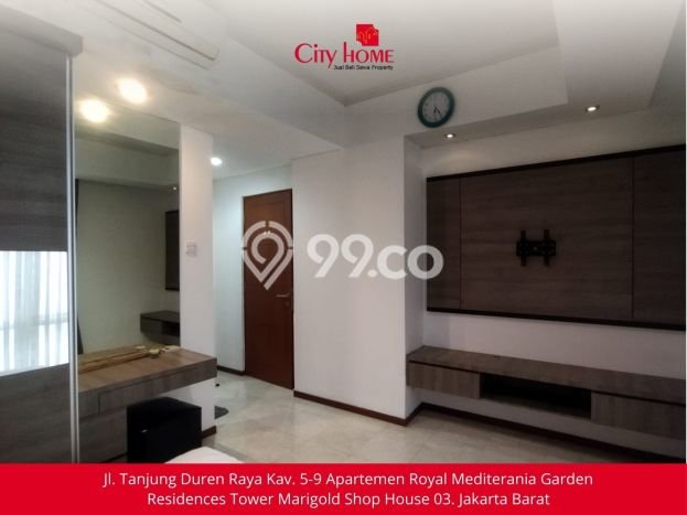 Apartemen Nyaman untuk Disewa, 3 Kamar di Jakarta Barat Apartemen Nyaman untuk Disewa, 3 Kamar di Jakarta Barat