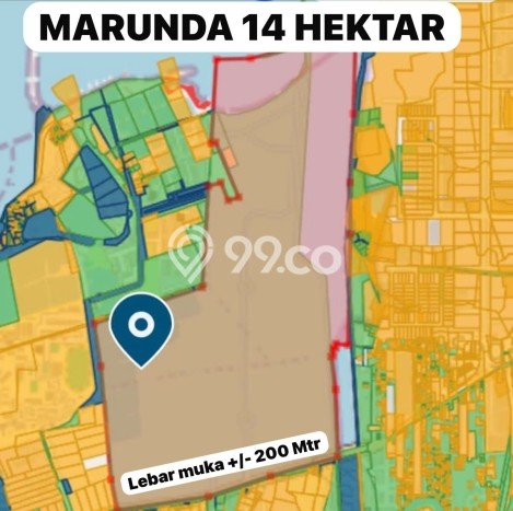 Kavling Tanah untuk Dijual di Marunda, Jakarta Utara, Luas 140000m2 Kavling Tanah untuk Dijual di Marunda, Jakarta Utara, Luas 140000m2