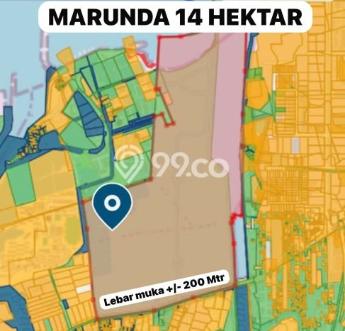 Kavling Tanah untuk Dijual di Marunda, Jakarta Utara, Luas 140000m2 Kavling Tanah untuk Dijual di Marunda, Jakarta Utara, Luas 140000m2
