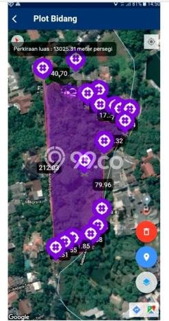 Lahan untuk Dijual di Cinere Depok Luas 13000m2 Lahan untuk Dijual di Cinere Depok Luas 13000m2