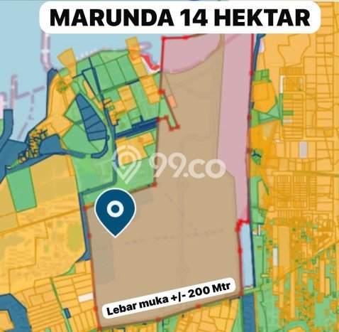 Kavling Tanah untuk Dijual di Marunda, Jakarta Utara, Luas 140000m2 Kavling Tanah untuk Dijual di Marunda, Jakarta Utara, Luas 140000m2