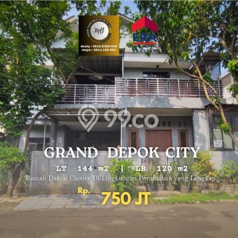Rumah Luas Asri 4 KT Siap Pakai di Grand Depok City Depok Rumah Luas Asri 4 KT Siap Pakai di Grand Depok City Depok