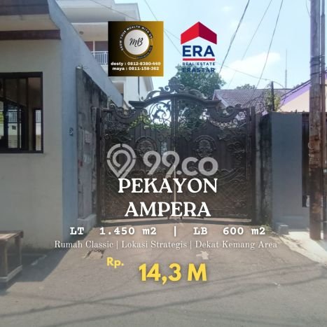 Jual Rumah Luas Elegan Dengan View Eksklusif di Ampera, Jakarta Selatan Jual Rumah Luas Elegan Dengan View Eksklusif di Ampera, Jakarta Selatan