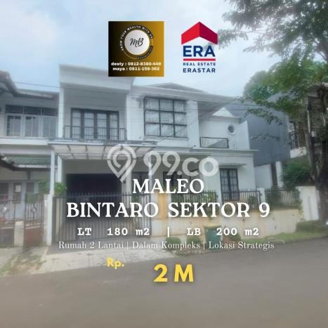 Rumah Luas Asri 4 KT Siap Huni di Bintaro Tangerang Selatan Rumah Luas Asri 4 KT Siap Huni di Bintaro Tangerang Selatan