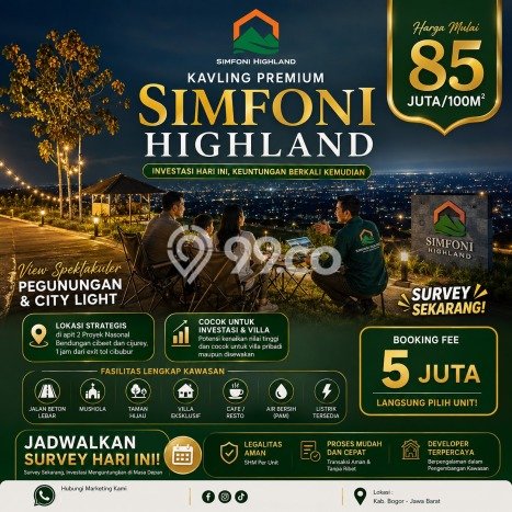 Lahan Dijual Lokasi Cariu, Bogor dengan Luas Tanah 100m2 dan Status SHM Lahan Dijual Lokasi Cariu, Bogor dengan Luas Tanah 100m2 dan Status SHM