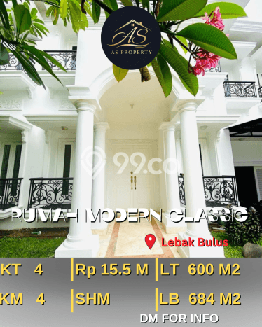 Rumah Luxury Modern Tanpa Renovasi di Lebak Bulus Jakarta Selatan Rumah Luxury Modern Tanpa Renovasi di Lebak Bulus Jakarta Selatan