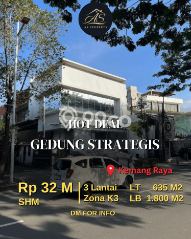 Untuk Dijual! Kantor di Kemang Jakarta Selatan LT 635m2 / LB 1800m2 Kawasan Strategis Untuk Dijual! Kantor di Kemang Jakarta Selatan LT 635m2 / LB 1800m2 Kawasan Strategis