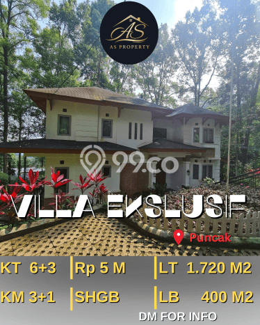 FOR SALE! Vila Kawasan , Area 1720m2m², Posisi Strategis FOR SALE! Vila Kawasan , Area 1720m2m², Posisi Strategis