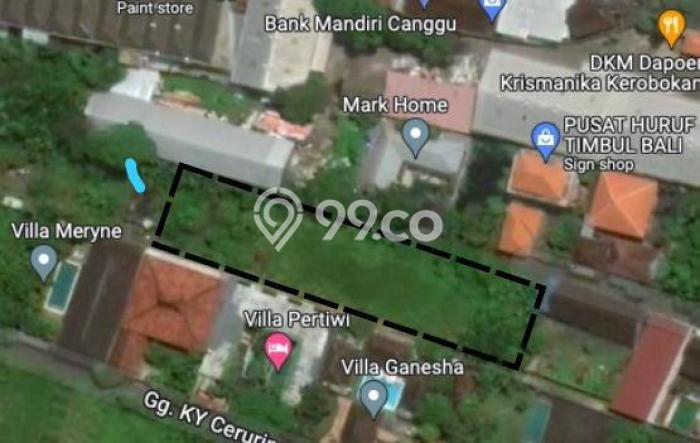 Tanah Kavling Dijual di Kerobokan, Badung dengan Luas Tanah 1000m2 Tanah Kavling Dijual di Kerobokan, Badung dengan Luas Tanah 1000m2